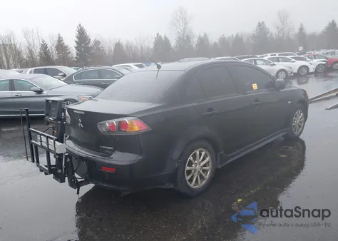 2010 Mitsubishi Lancer Es from USA, damaged, VIN JA32U2FUXAU003077